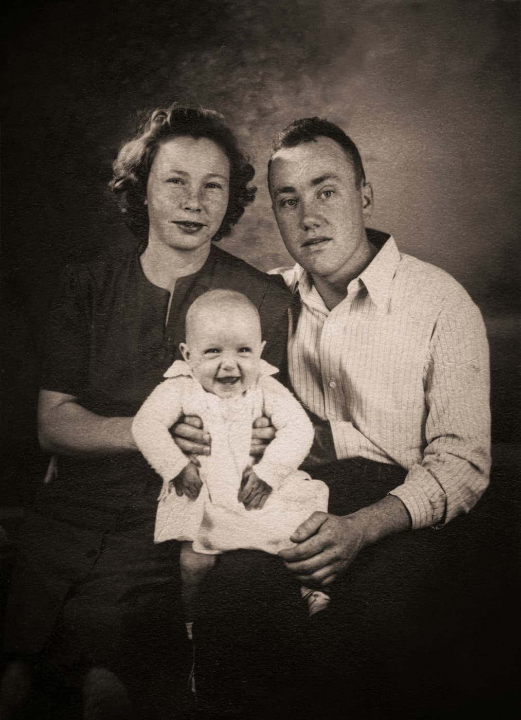 Family portrait before animation
